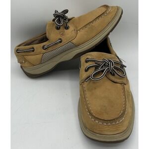 Sperry Top Sider‎ Intrepid Boys Leather Boat Shoes Brown Size 3M